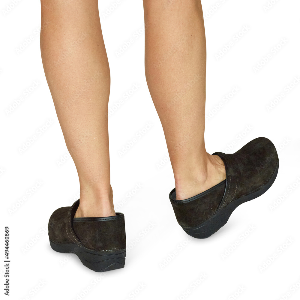 Women's Fashion Shoe Footwear Standing Pose Women's Fashion Shoe Footwear Standing Pose