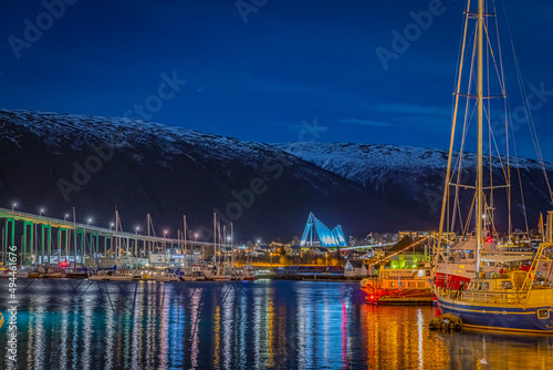 Tromso is a city in Tromso Municipality in Troms og Finnmark county, Norway photo