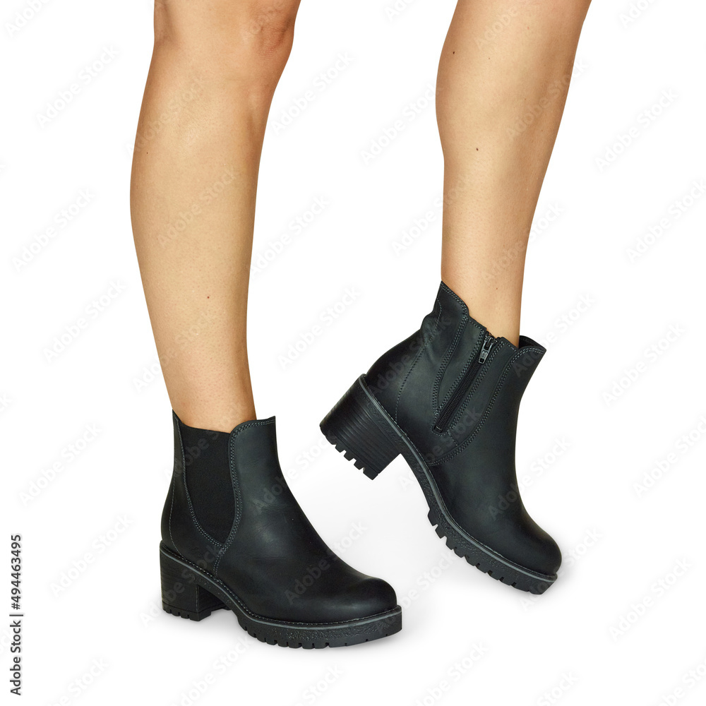 Women's Fashion Shoe Styles Worn by Model