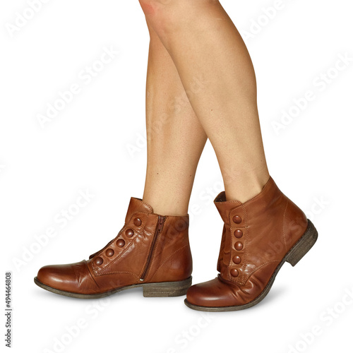 Women's Fashion Shoes Posing Walking Standing