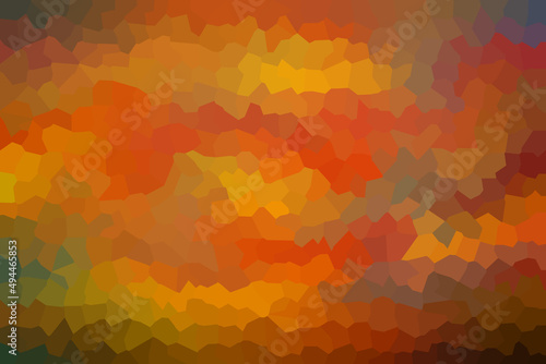 Orange Mosaic Abstract Texture Background , Pattern Backdrop of Gradient Wallpaper