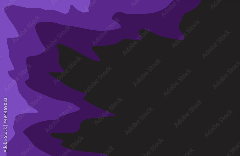 Simple background with gradient wavy lines pattern and with some copy space area