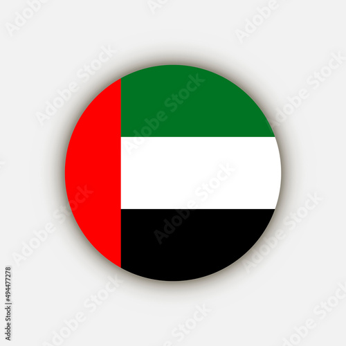 Country United Arab Emirates. United Arab Emirates flag. Vector illustration. Free Download Country United Arab Emirates. United Arab Emirates flag. Vector illustration. - GFXLoad