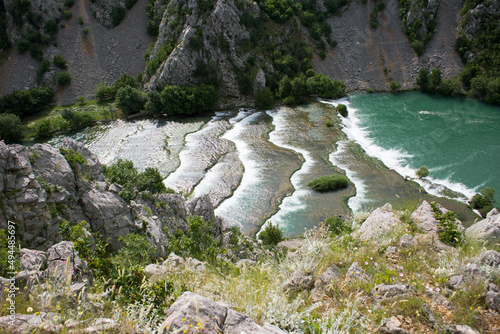 Krupa river canyon landscape