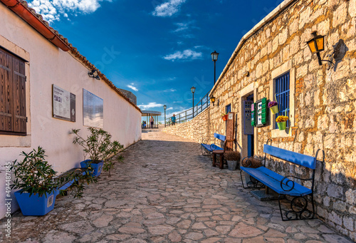 Fototapeta Naklejka Na Ścianę i Meble -  Hvar Island Croatia towards the end of the tourist season