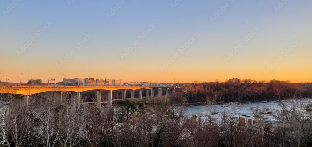 Fototapeta premium Richmond's sunset