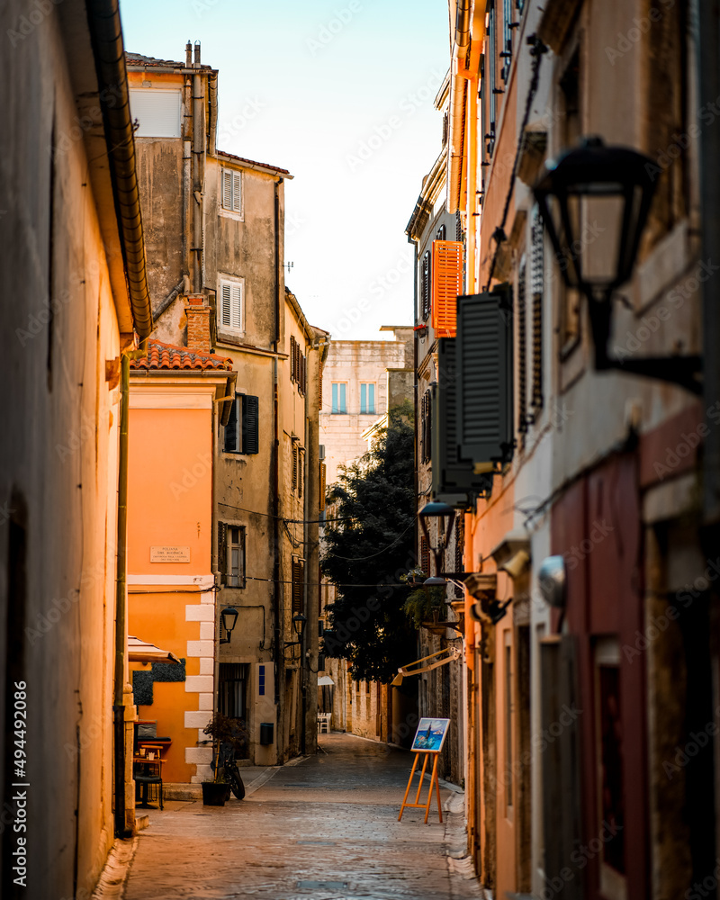 Street of Zadar, Croatia