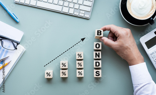 Obraz na plátně Bonds or financial management concepts
