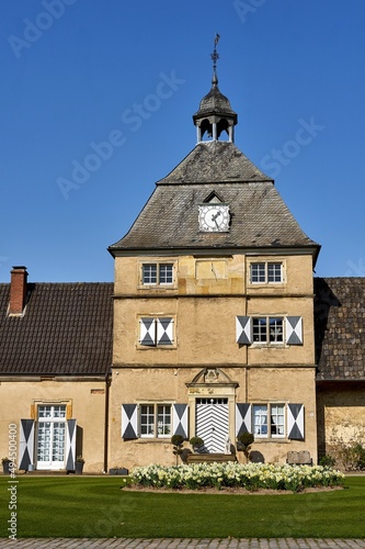 Clock tower, Westerwinkel Castle in Ascheberg, North Rhine-Westphalia, Germany
 photo