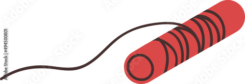 Spool of Thread Colored Illustration