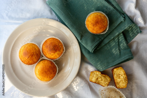 Muffins on the table