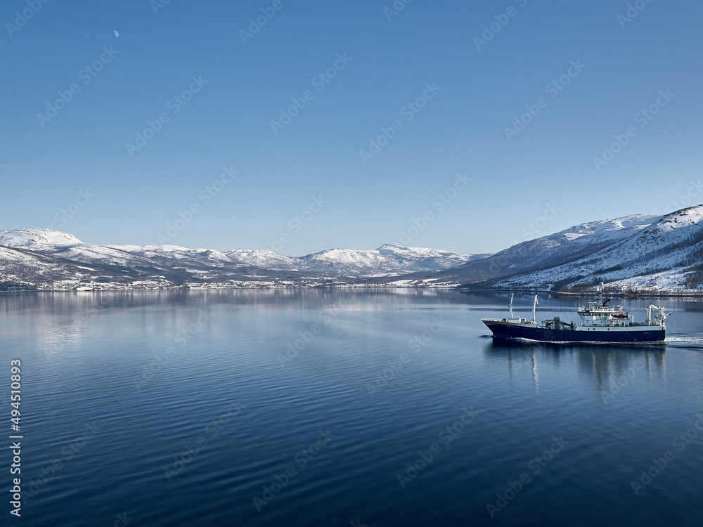 Norway - Approach to Tromso