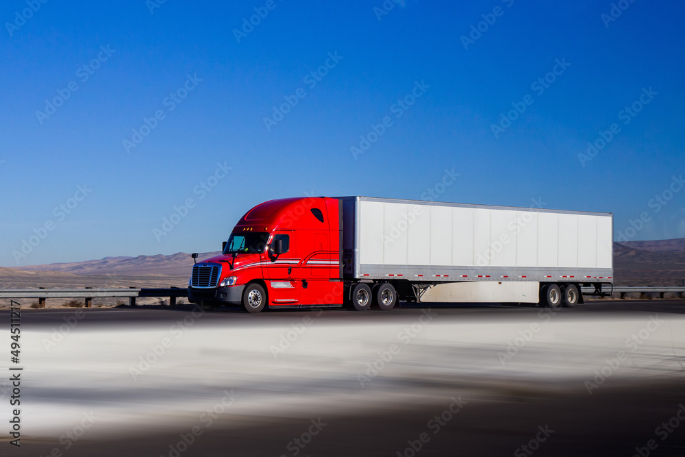 Semi Trucks on the Nevada Highway, USA. Trucking in Nevada , USA Semi Trucks on the Nevada Highway, USA. Trucking in Nevada , USA