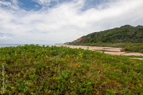 The Beautiful and Tranquil Taipe Beach in Arraial d Ajuda, Bahia, Brazil photo