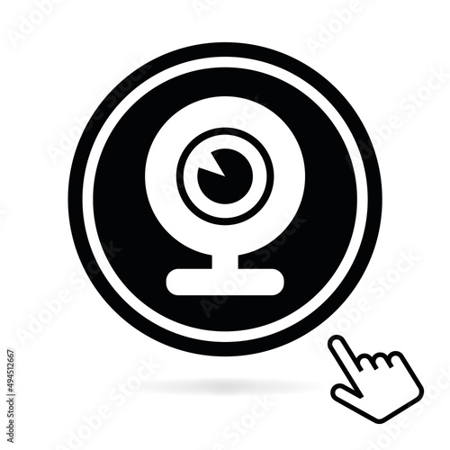 Logo réunion par visioconférence.