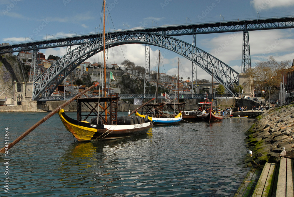 Naklejka premium Oporto. Ciudad de Portugal