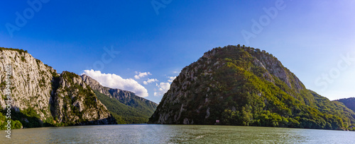 Danube gorge at Djerdap in ...