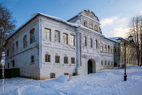 House of merchants Ryzhkovs. Kalyazin. Tver region. Russia