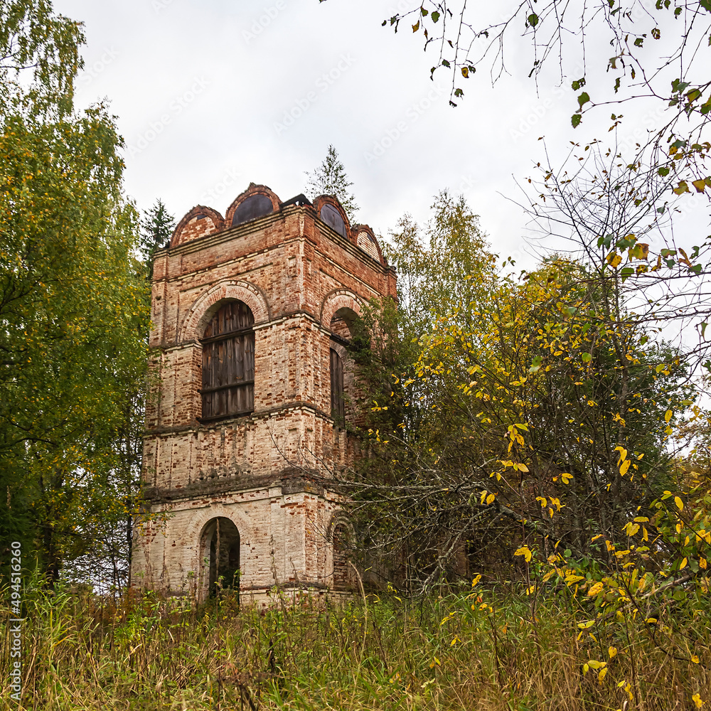 abandoned Orthodox church