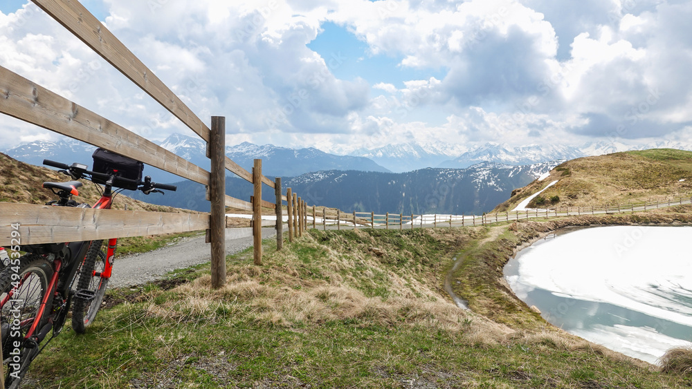 Radtour zum Penglstein in Tirol