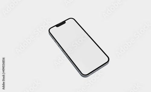 Realistic phone mockup design