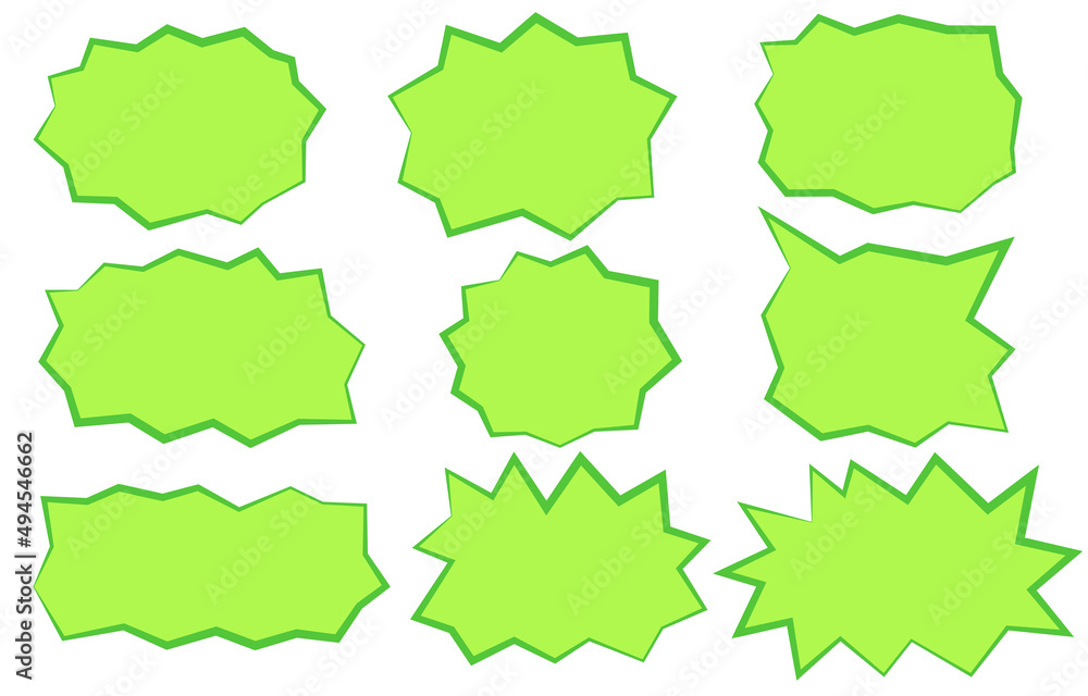 Set speech bubbles on white background. chat vector boom and doodle message or communication icon Cloud speaking for comics and minimal message dialog Set speech bubbles on white background. chat vector boom and doodle message or communication icon Cloud speaking for comics and minimal message dialog