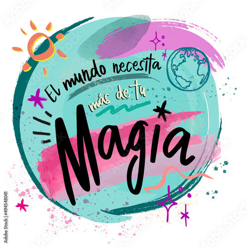 El mundo necesita más de tu Magia, Lettering castellano, , Autoamor