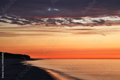Sunset in Jastarnia. Hel Peninsula. Poland © Andrey Shevchenko