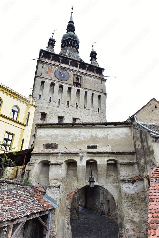 The clock tower in the citadel of Sighisoara 57