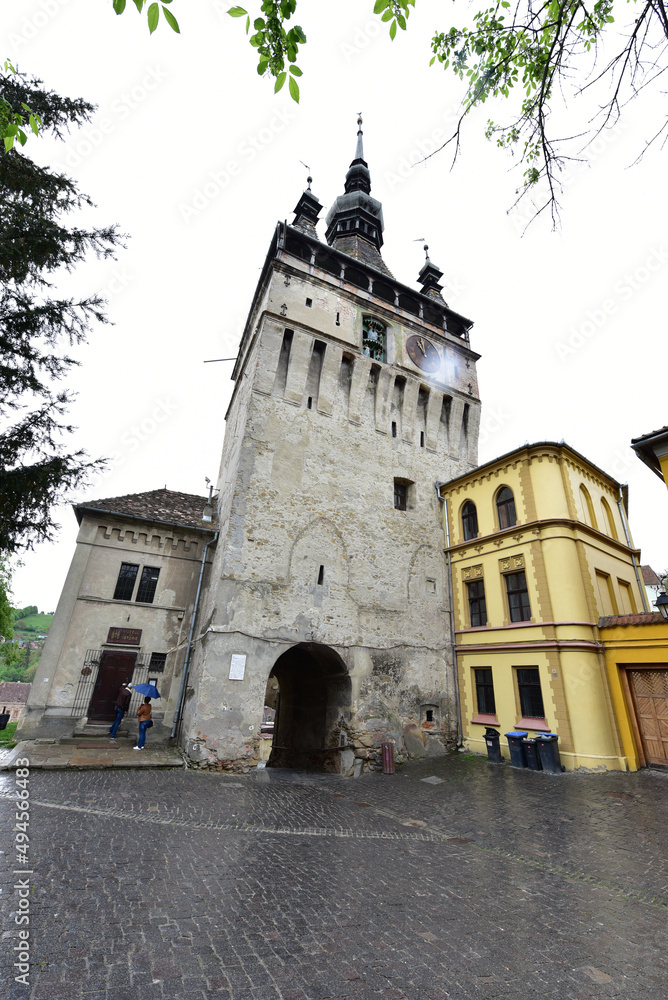 The clock tower in the citadel of Sighisoara 55