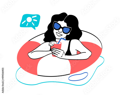 People on vacation
