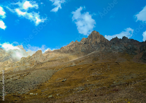 Kazakhstan. Northern Tien Shan. photograph of mountain ranges in general