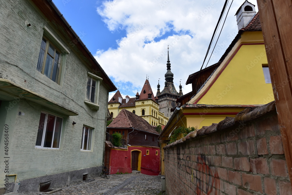 The clock tower in the citadel of Sighisoara 30