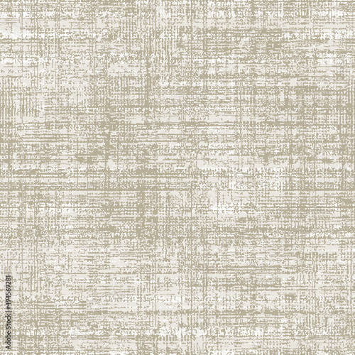Natural White Gray French Linen Texture Background. Old  Flax Fibre Seamless Pattern. Organic Yarn Close Up Weave Fabric for Wallpaper, tan  Beige Cloth Packaging Canvas. Vector EPS10 Repeat Tile
