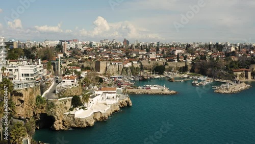 Wallpaper Mural Aerial view of Antalya downtown on a sunny day Torontodigital.ca