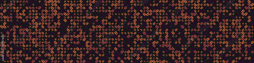 Abstract Geometric Pattern generative computational art illustration