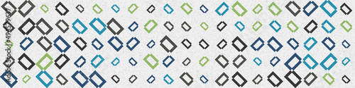 Abstract Geometric Pattern generative computational art illustration