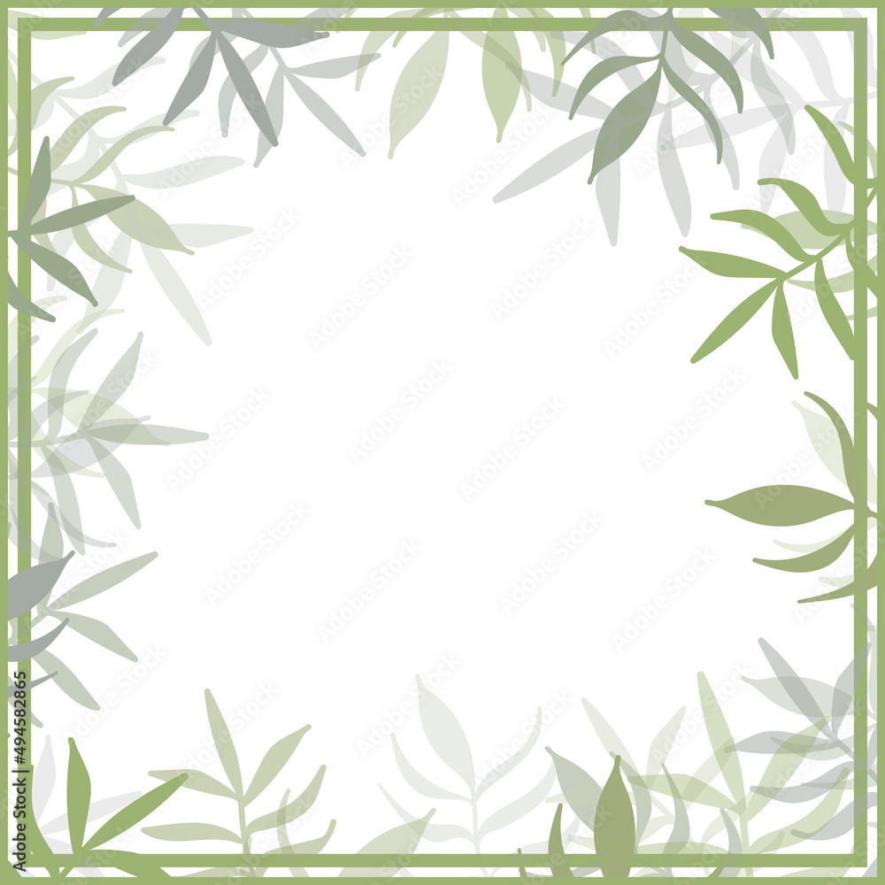 Print for kerchief, bandana, scarf, handkerchief, shawl, neck scarf. Squared pattern with ornament for fabric, textile, silk products. Paisley vector with abstract leaves. Floral folk tracery Print for kerchief, bandana, scarf, handkerchief, shawl, neck scarf. Squared pattern with ornament for fabric, textile, silk products. Paisley vector with abstract leaves. Floral folk tracery