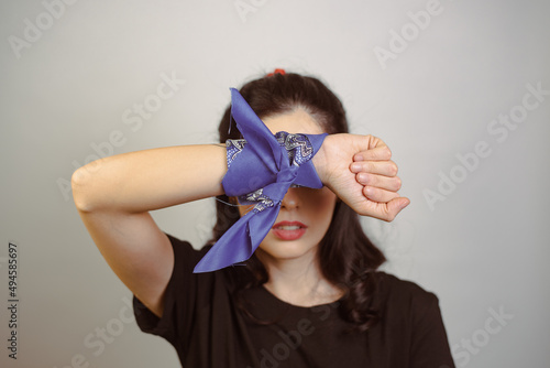 Mujer lucha feminista