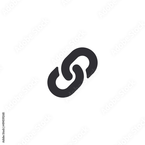 Hyperlink sign. Chain link. Link icon. Connection icon. Chain icon. External link. Communication icon. Hyperlink sign. Chain pictogram. Link sign. Anchor chain. Compatibility sign. Secure connection.