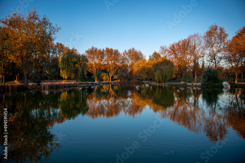 Autumn in Bursa Botanical Park 