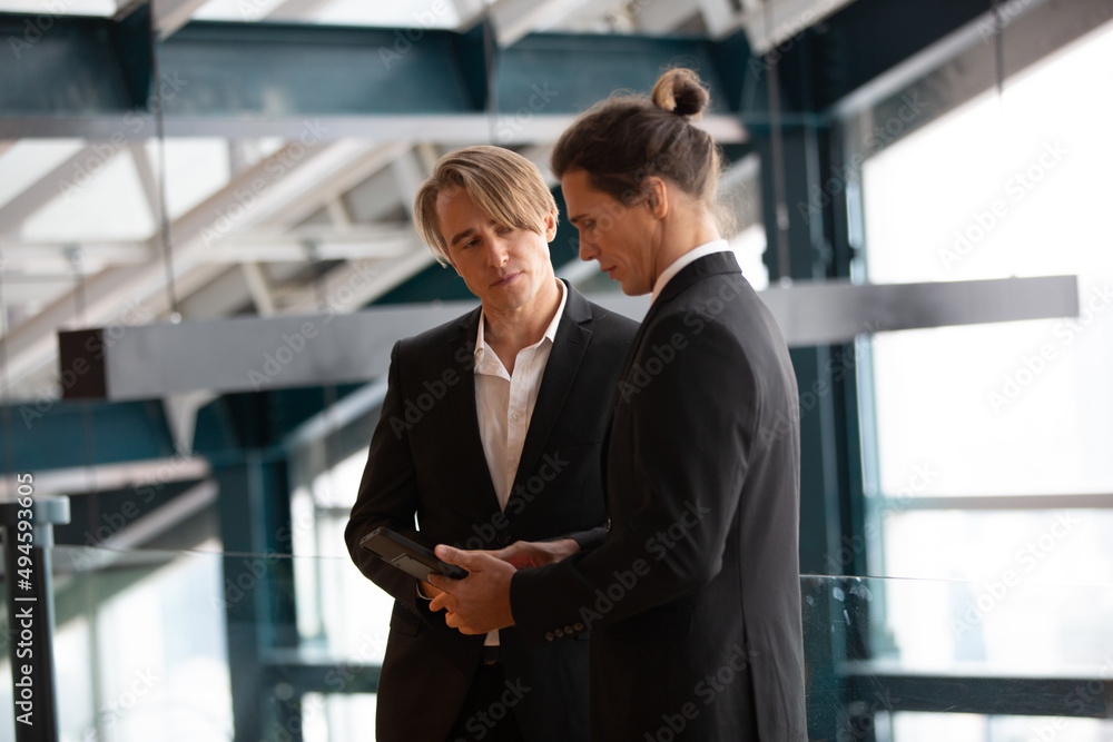 professional businessman partner person success team are meeting with corporate group in office professional businessman partner person success team are meeting with corporate group in office