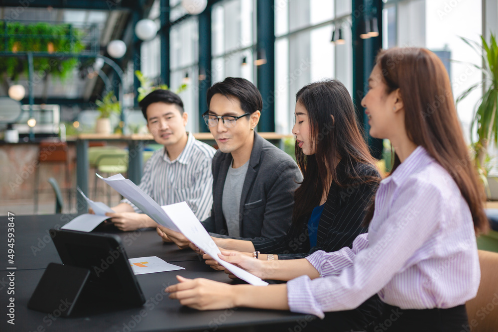 professional businessman partner person success team are meeting with corporate group in office professional businessman partner person success team are meeting with corporate group in office