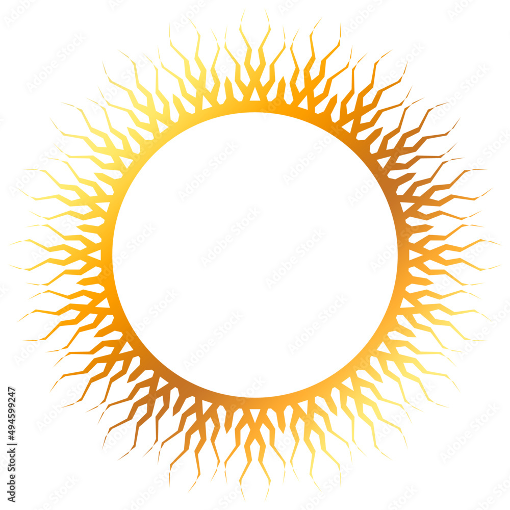 abstract sun vector illustration abstract sun vector illustration