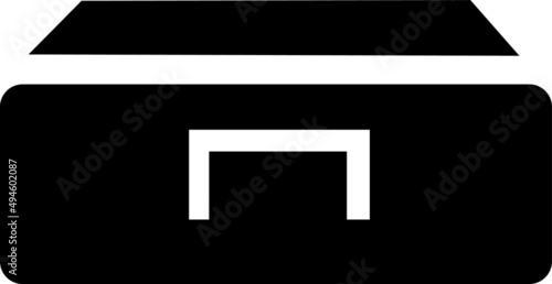 Drawer Icon Vector illustration on white background..eps
