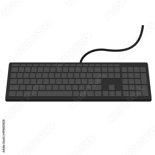 PCのキーボード（有線）