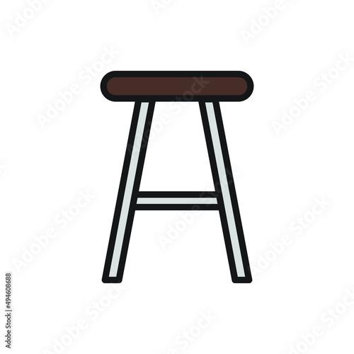 chair for website graphic resource, presentation, symbol