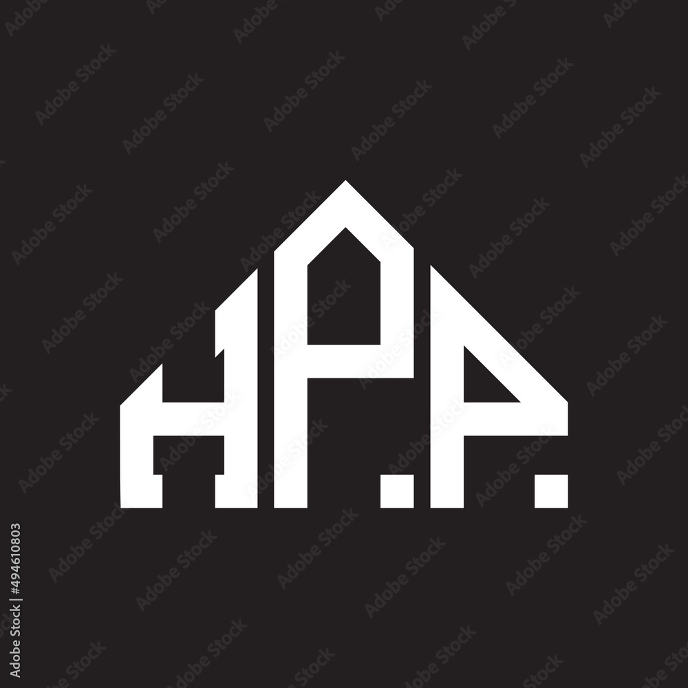 HPP letter logo design on Black background. HPP creative initials letter logo concept. HPP letter design. HPP letter logo design on Black background. HPP creative initials letter logo concept. HPP letter design.