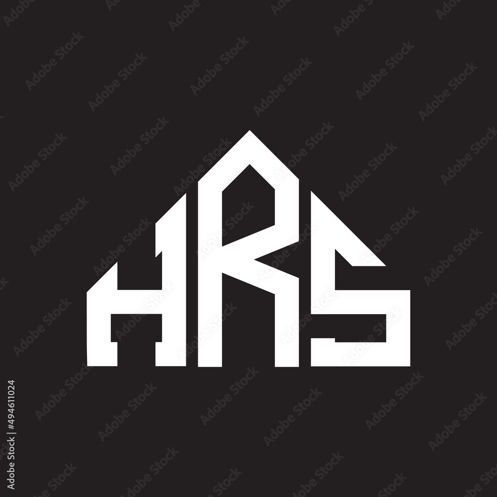 HRS letter logo design on Black background. HRS creative initials letter logo concept. HRS letter design. HRS letter logo design on Black background. HRS creative initials letter logo concept. HRS letter design.