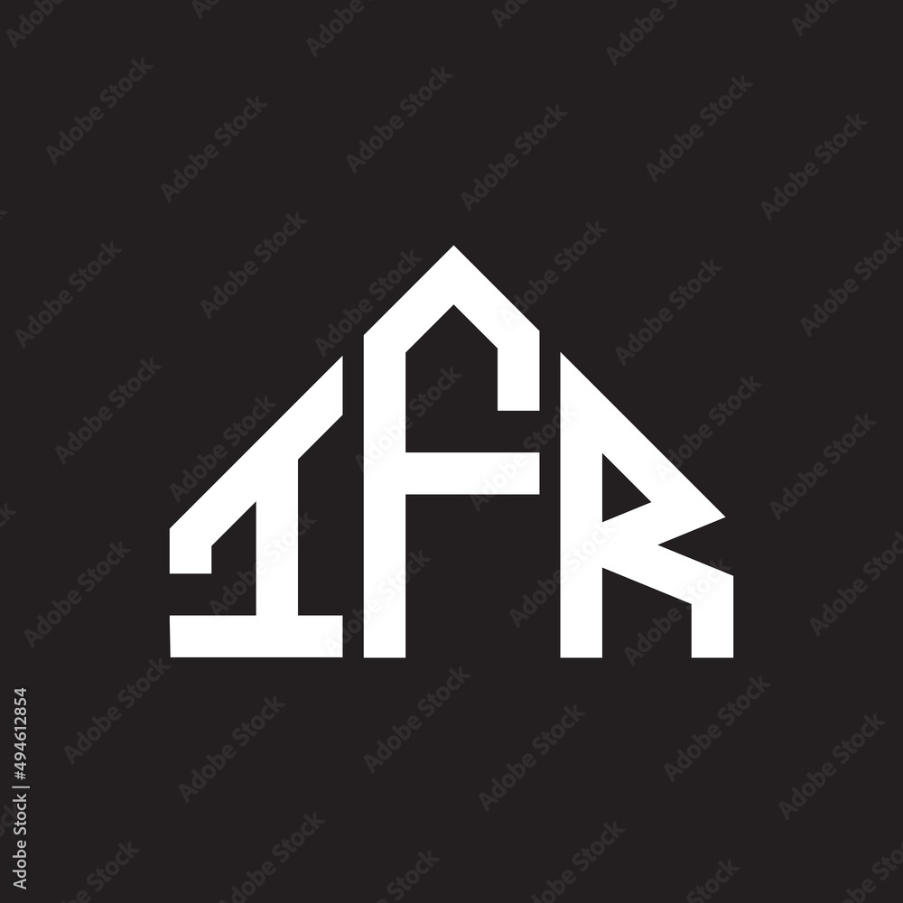 IFR letter logo design on Black background. IFR creative initials letter logo concept. IFR letter design.
IFR letter logo design on Black background. IFR creative initials letter logo concept. IFR letter design.
